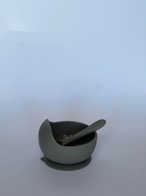 Silicone Suction Bowl + Spoon